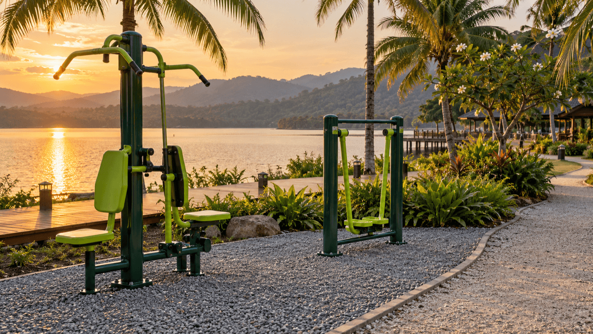 Looking After Outdoor Gym Equipment in Malaysian Heat and Rain