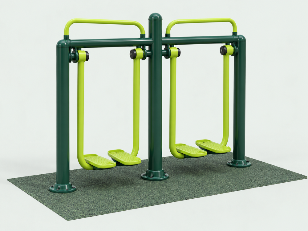 Air Walker — outdoor gym equipment station illustration