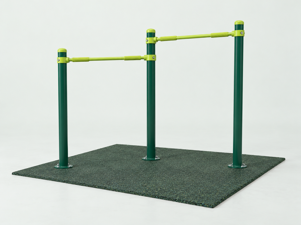 Pull-Up Station — outdoor gym equipment station illustration